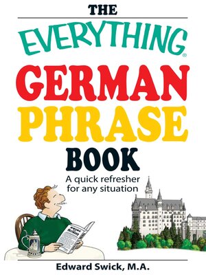 cover image of The Everything German Phrase Book